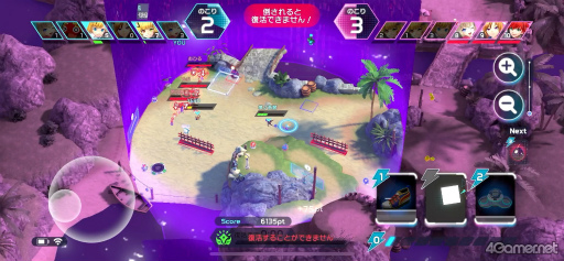 画像ギャラリー No.014のサムネイル画像 / ［プレイレポ］1試合約5分で6vs.6のチームバトルを楽しもう。「白猫」と「モンスト」のキャラが夢の共演「フェスティバトル」CBTを体験