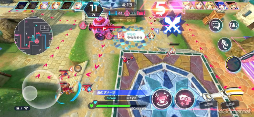 画像ギャラリー No.017のサムネイル画像 / ［プレイレポ］1試合約5分で6vs.6のチームバトルを楽しもう。「白猫」と「モンスト」のキャラが夢の共演「フェスティバトル」CBTを体験