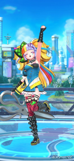 画像ギャラリー No.023のサムネイル画像 / ［プレイレポ］1試合約5分で6vs.6のチームバトルを楽しもう。「白猫」と「モンスト」のキャラが夢の共演「フェスティバトル」CBTを体験
