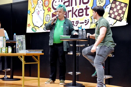 画像ギャラリー No.002のサムネイル画像 / “緑の人”Friedemann Friese氏が語るゲームデザイン。「ゲームマーケット2024春」の特設ステージで行われたトークショウをレポート