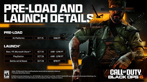 画像ギャラリー No.005のサムネイル画像 / 「Call of Duty: Black Ops 6」は明日25日リリース！ βテストから正式版での調整点を紹介するブログ記事“Preseason Patch Notes”を公開