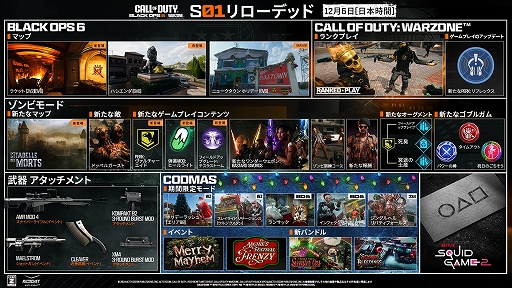 画像ギャラリー No.001のサムネイル画像 / 「Call of Duty: Black Ops 6」，新マップ2種とクリスマス仕様の“ニュークタウン”のティザームービーを公開。ゾンビモードのメイキング動画も