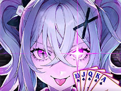テキサス・ホールデムポーカーでディストピアから這い上がる新作推理ADV「オールインアビス イカサマサバキ」，2025年4月10日に発売
