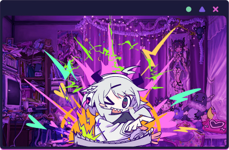 画像ギャラリー No.009のサムネイル画像 / 怪文書を電波ソングに乗せて投稿し，世界を狂わせよう！　新作リズムADV「ゆんゆん電波シンドローム」が発表に