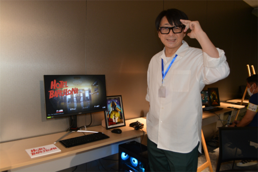 画像ギャラリー No.014のサムネイル画像 / ［プレイレポ］SWERY×SUDA 51によるハードコアアクション「ホテル・バルセロナ」は，過去の自分と共闘するシステムやホラー映画愛が詰まった世界が魅力