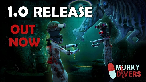画像ギャラリー No.006のサムネイル画像 / 最大8人の協力プレイに対応した潜水ホラー「Murky Divers」,本日正式リリース。ルームのカスタイマイズ機能や多数の新要素を追加