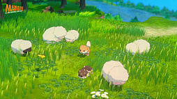 画像ギャラリー No.002のサムネイル画像 / 「牧場物語」シリーズ最新作は鋭意開発中。夜の灯かりや吹き荒れる風などの自然表現に焦点を当てた最新映像が公開に