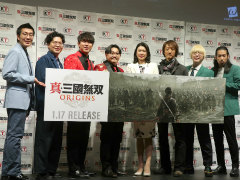 「真・三國無双 ORIGINS」完成発表会をレポート。ヤーレンズ，オズワルド，真空ジェシカが登壇し，三国志をネタにした笑いを披露