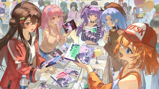 画像ギャラリー No.004のサムネイル画像 / ゲームのなかで同人活動をするSLG「先生、新刊三冊くださいッ!」,早期アクセスをSteamで開始。即売会に参加して,ファンを増やそう