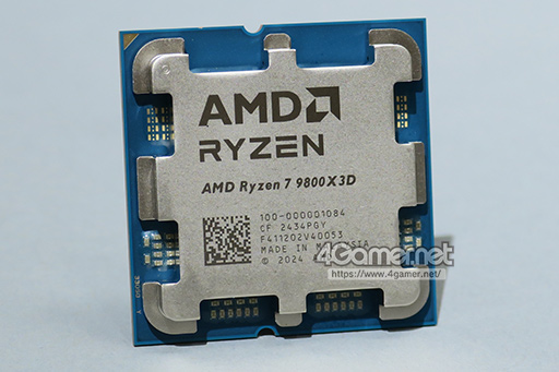 画像ギャラリー No.002のサムネイル画像 / 第2世代3D V-Cache搭載CPU「Ryzen 7 9800X3D」レビュー。2024年最強のゲーマー向けCPUの座を奪えるか?