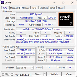 画像ギャラリー No.010のサムネイル画像 / 第2世代3D V-Cache搭載CPU「Ryzen 7 9800X3D」レビュー。2024年最強のゲーマー向けCPUの座を奪えるか?