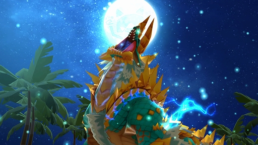 画像ギャラリー No.001のサムネイル画像 / 「モンスターハンターパズル アイルーアイランド」,ジンオウガが登場するイベント「無双の狩人」を開始