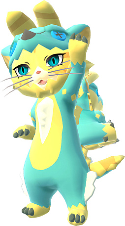 画像ギャラリー No.002のサムネイル画像 / 「モンスターハンターパズル アイルーアイランド」,ジンオウガが登場するイベント「無双の狩人」を開始