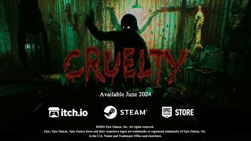 画像ギャラリー No.002のサムネイル画像 / ゴア要素満載な和製スプラッターホラー「CRUELTY(クルーエルティ)」がPC向けに6月14日から各ストアにて順次リリース