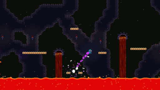 画像ギャラリー No.001のサムネイル画像 / ジャンプボタンのない横スクロールアクション「Splodey」，Steamでリリース。爆発するポーションを使って，障害物を飛び越えよう
