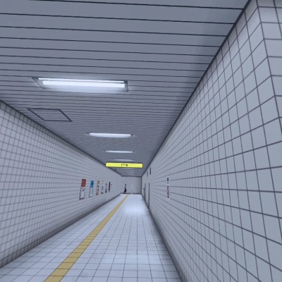 画像ギャラリー No.009のサムネイル画像 / ［プレイレポ］「8番出口」とVRの相性はぴったりだった！ Quest版「8番出口VR」の無限に続く通路に閉じこめられてみた