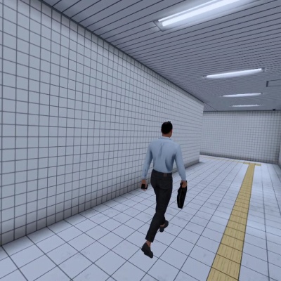 画像ギャラリー No.011のサムネイル画像 / ［プレイレポ］「8番出口」とVRの相性はぴったりだった！ Quest版「8番出口VR」の無限に続く通路に閉じこめられてみた