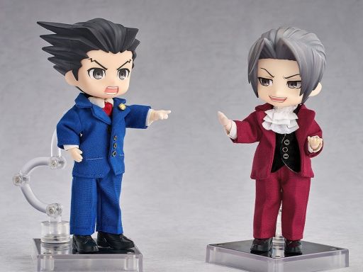画像ギャラリー No.001のサムネイル画像 / 「逆転裁判」シリーズより「ねんどろいどどーる 成歩堂龍一」「ねんどろいどどーる 御剣怜侍」が登場。2026年1月に発売，予約受付を開始