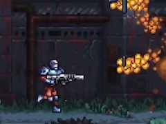 世界を破滅させる肉塊どもを撃ちまくれ！ 横スクロールラン＆ガンアクション「Iron Meat」が2024年後半に発売