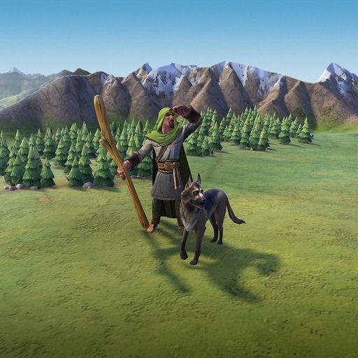 画像ギャラリー No.002のサムネイル画像 / 「Sid Meier's Civilization VII」の日本公式宣伝アンバサダーに「シヴ犬」が就任。ダウジングとクイズ考案が趣味の新マスコット