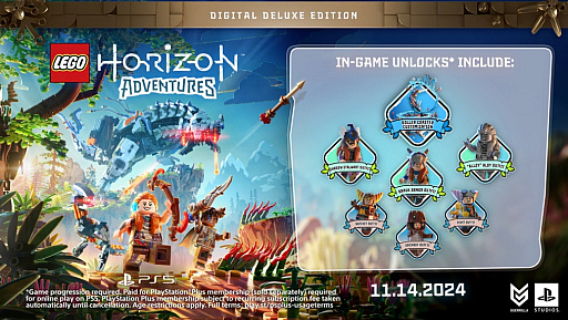 画像ギャラリー No.001のサムネイル画像 / 「LEGO Horizon Adventures」，2024年11月14日に発売。予約特典は“シールドウィーバーの衣装（レゴ版）”