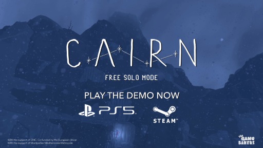 画像ギャラリー No.003のサムネイル画像 / ロッククライミングゲーム「Cairn」，ロープなどを一切使わない危険な「フリーソロ」モードのトレイラーを公開。体験版も配信中