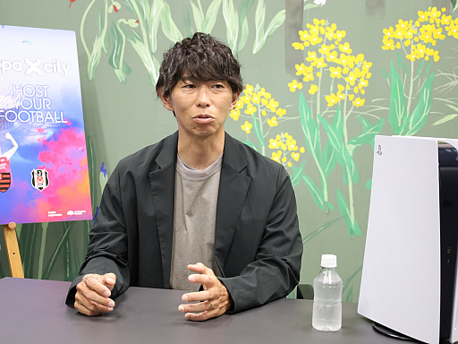 画像ギャラリー No.009のサムネイル画像 / サッカー元日本代表の佐藤寿人氏が，「Copa City」試遊会に登場。街やスタジアムを整備し，サッカーの試合を運営する異色のシミュレーションを語る