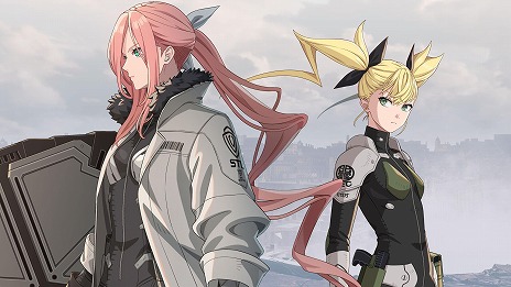画像ギャラリー No.005のサムネイル画像 / 「怪獣８号 THE GAME」には，謎のゲート「怪獣次元門」が出現。オリジナルキャラクター「四ノ宮サガン」（CV：鬼頭明里）登場