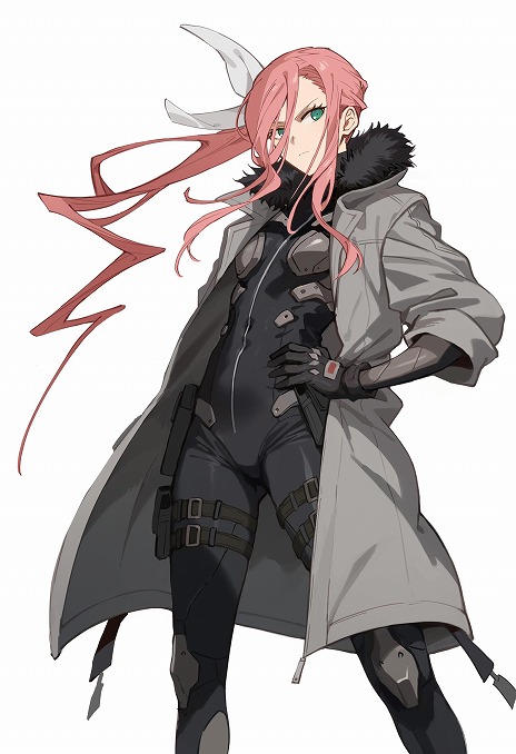 画像ギャラリー No.007のサムネイル画像 / 「怪獣８号 THE GAME」には，謎のゲート「怪獣次元門」が出現。オリジナルキャラクター「四ノ宮サガン」（CV：鬼頭明里）登場