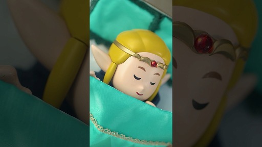 画像ギャラリー No.002のサムネイル画像 / 「ゼルダの伝説 知恵のかりもの」ショートムービー「カリモノ劇場 眠くなっちゃった篇」を公開。ゼルダ姫のキュートな寝顔を堪能できる