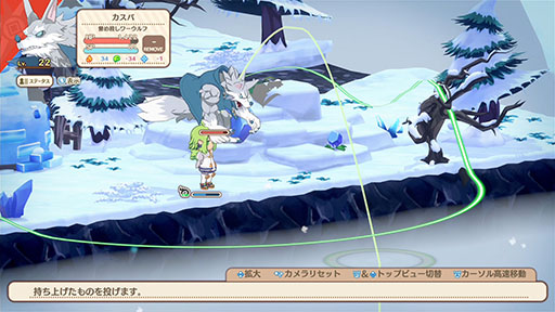 画像ギャラリー No.015のサムネイル画像 / 「ファントム・ブレイブ 幽霊船団と消えた英雄」,仲間の呼び出し方や,アイテム/敵を持ち,投げられるアクションなど戦闘システム情報が公開に