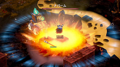 画像ギャラリー No.018のサムネイル画像 / 「ファントム・ブレイブ 幽霊船団と消えた英雄」,仲間の呼び出し方や,アイテム/敵を持ち,投げられるアクションなど戦闘システム情報が公開に