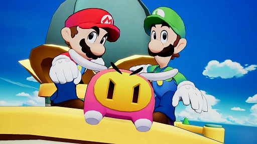 画像ギャラリー No.002のサムネイル画像 / 「マリオ＆ルイージRPG　ブラザーシップ！」，ゲーム内容の紹介映像を公開。探索からバトルまで，あらゆる場面を兄弟の力で乗り越える