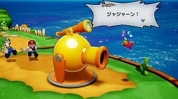 画像ギャラリー No.001のサムネイル画像 / 「マリオ&ルイージRPG ブラザーシップ!」のTVCM「新しい冒険篇」「バトル篇」本日公開。マリオたちの冒険の拠点「船島」の情報も