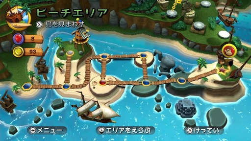 画像ギャラリー No.010のサムネイル画像 / ［プレイレポ］「ドンキーコング リターンズHD」の魅力は，高難度コースをワイルドなアクションで乗り越える達成感。数々のおたすけ要素で，間口も広がった