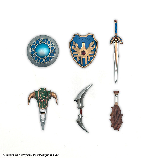 画像ギャラリー No.003のサムネイル画像 / 「ドラゴンクエスト」の武器を立体化した「ドラゴンクエスト ウェポンズコレクション Vol.1」が9月4日に発売