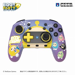 画像ギャラリー No.001のサムネイル画像 / Android端末に直接くっつけるコントローラ「ワイヤレスホリパッド for Mobile Gaming」の「EGGY PARTY」デザイン版が2024年12月発売へ