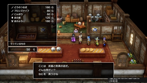 画像ギャラリー No.004のサムネイル画像 / HD-2D版「ドラゴンクエストIII　そして伝説へ…」の最序盤を体験。オリジナル版の雰囲気を残しつつ，現代のゲームにある便利さを追求