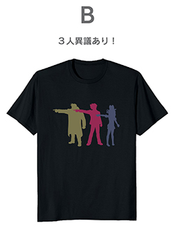 画像ギャラリー No.002のサムネイル画像 / 「逆転検事1&2 御剣セレクション」Tシャツ化に関するアンケートを実施中。倒れた御剣，オバチャンなど癖アリなデザインが登場
