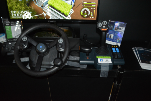 画像ギャラリー No.008のサムネイル画像 / 専用コントローラで田植え＆稲刈りを体験。「Farming Simulator 25」プレイレポート［TGS2024］