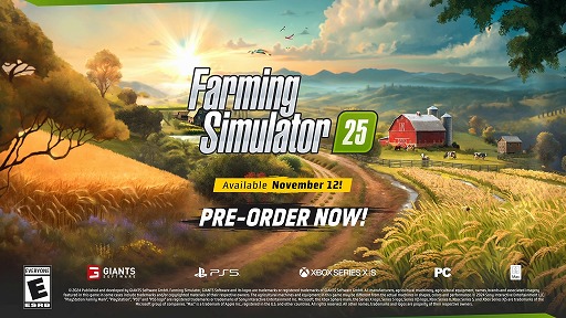 画像ギャラリー No.002のサムネイル画像 / 「Farming Simulator 25」,本作で楽しめるさまざまなコンテンツを紹介するトレイラーを公開