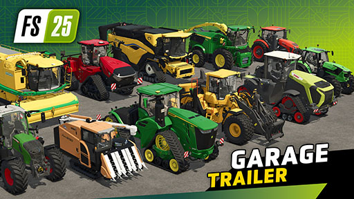 画像ギャラリー No.001のサムネイル画像 / 農業シム「Farming Simulator 25」,実在メーカーやブランドの農業機械を紹介する最新映像が公開に