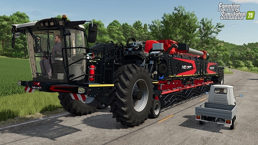 画像ギャラリー No.001のサムネイル画像 / 「Farming Simulator 25」,次世代型農業技術を謳うオール・イン・ワン型機械を導入する「NEXAT Pack」が3月11日リリース