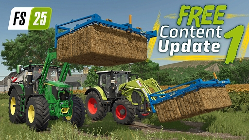 画像ギャラリー No.001のサムネイル画像 / 「Farming Simulator 25」，CLAASやJohn Deereといった一流メーカーの最新農機をはじめ，農機5種が登場。無料アップデート第1弾を配信開始