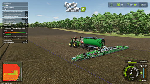 画像ギャラリー No.004のサムネイル画像 / 大規模農業シム「Farming Simulator 25」，新機能「制限走行路」「パルス幅変調」などを収録した無料DLCを5月8日に配信