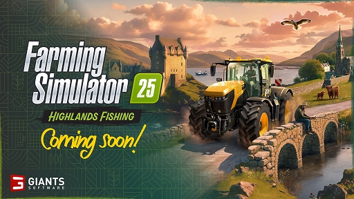 画像ギャラリー No.001のサムネイル画像 / 「Farming Simulator 25」,水産養殖を追加するDLC「Highlands Fishing」が11月4日に配信。スコットランド高地が舞台の新マップも登場