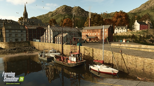 画像ギャラリー No.002のサムネイル画像 / 「Farming Simulator 25」,水産養殖を追加するDLC「Highlands Fishing」が11月4日に配信。スコットランド高地が舞台の新マップも登場