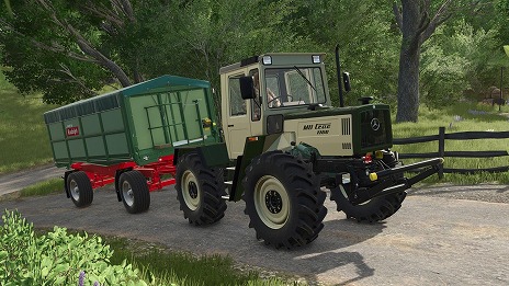 画像ギャラリー No.007のサムネイル画像 / 大規模農業シム「Farming Simulator 25」，新拡張パック「Mercedes-Benz Trucks Pack」を9月9日に配信。17台の農機＆車両を追加