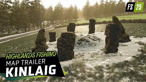 画像ギャラリー No.002のサムネイル画像 / 「Farming Simulator 25」,11月4日配信の大型拡張パック“Highlands Fishing”に登場する新マップ“Kinlaig”の情報を公開