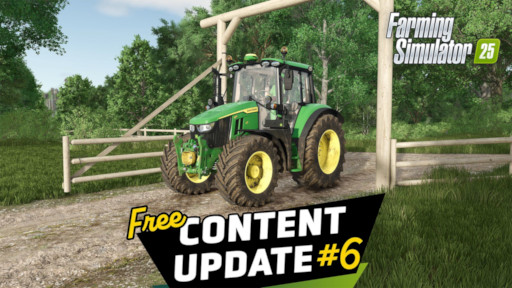 画像ギャラリー No.001のサムネイル画像 / 「Farming Simulator 25」,John Deereの農機が登場する無料DLC第6弾を配信